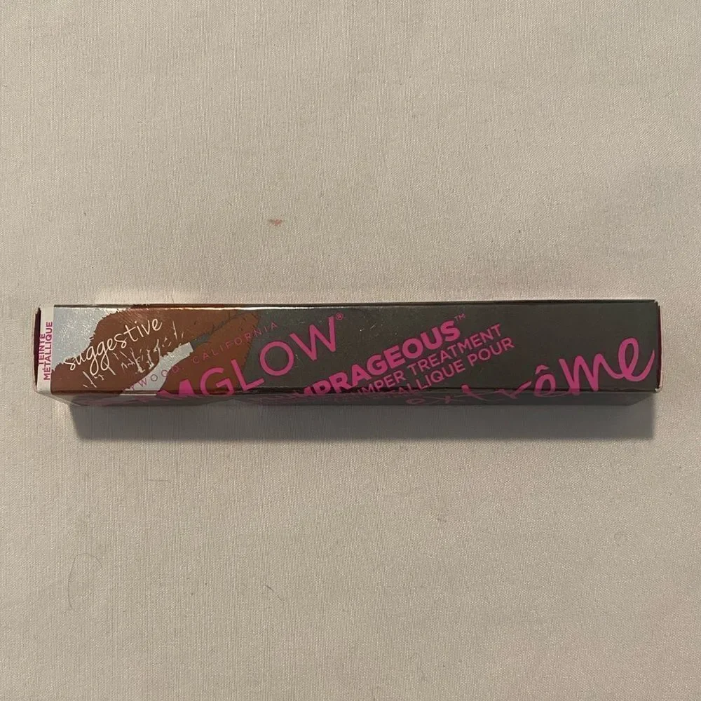 💸2/$20💸 NIB GLAMGLOW Plumprageous Metallic Lip Plumper in “Suggestive”
